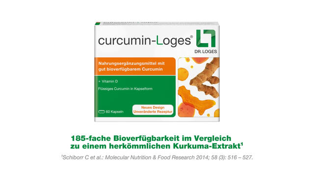 curcumin-Loges plus Boswellia - hoch bioverfügbare Kurkuma-Kapseln plus Weihrauch