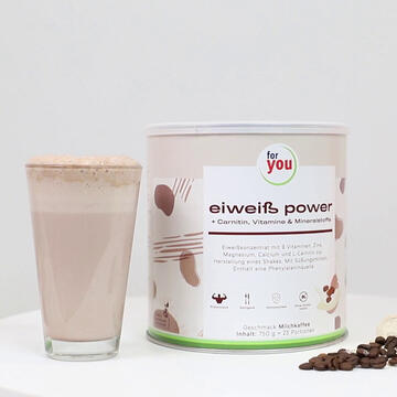 For you eHealth Eiweiß Power Milchkaffee