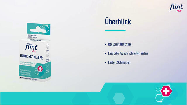 flint® Med Hautrisse Kleber
