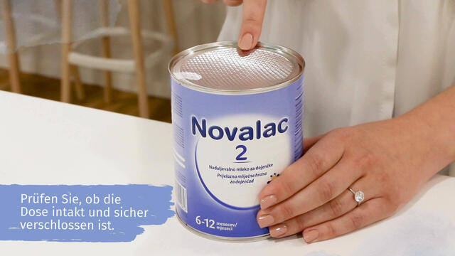 Novalac 1 Anfangsmilch von Geburt an