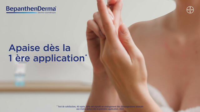BepanthenDerma® Crème Mains Réparatrice Mains très sèches et abimées