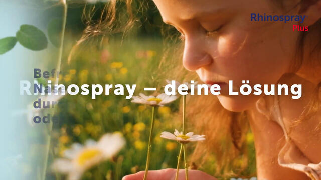 Rhinospray Plus Nasenspray bei Schnupfen & verstopfter Nase | Nasenspray mit  3-fach Effekt: Befreit, pflegt, erfrischt
