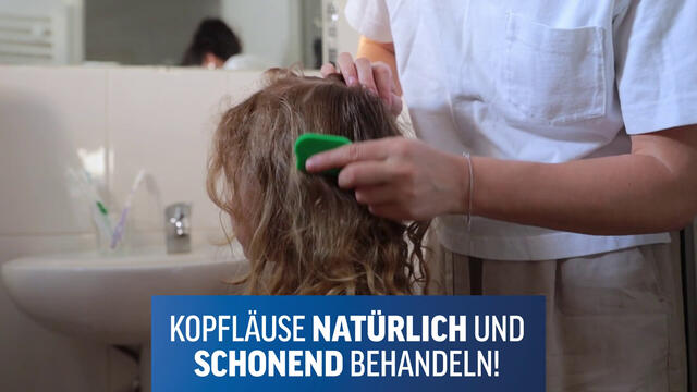 HEDRIN® Once Natural, Läusemittel mit natürlichen Inhaltsstoffen zur schonenden Behandlung von Kopfläusen