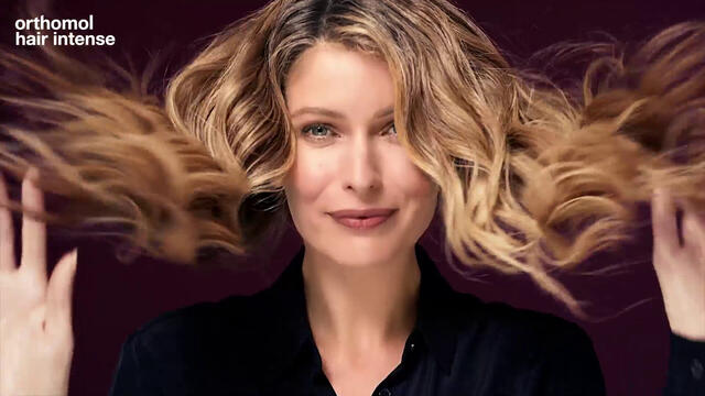 Orthomol Hair Intense - Mikronährstoffe für schönes Haar - mit Biotin, Kupfer, Zink und dem patentierten KeraLiacin - Kapseln