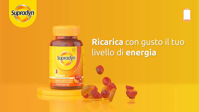 Supradyn Energy Integratore Multivitaminico Caramelle Gommose