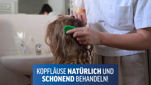 HEDRIN® Once Natural, Läusemittel mit natürlichen Inhaltsstoffen zur schonenden Behandlung von Kopfläusen