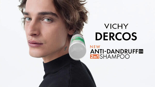 Vichy Dercos 2in1 Shampoo + Balsamo Anti-forfora DS​ trattante dermatologico 200ml