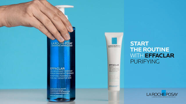 La Roche-Posay Effaclar Gel Schiumogeno Purificante Anti-imperfezioni per pelle mista, grassa o a tendenza acneica 400 ml