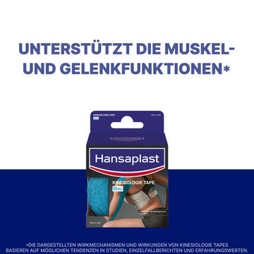 Hansaplast Kinesiologie Tape Schwarz