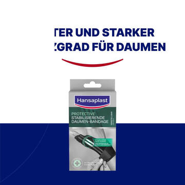 Hansaplast Protective Stabilisierende Daumen-Bandage | Schutz und Entlastung | Aktive Erholung