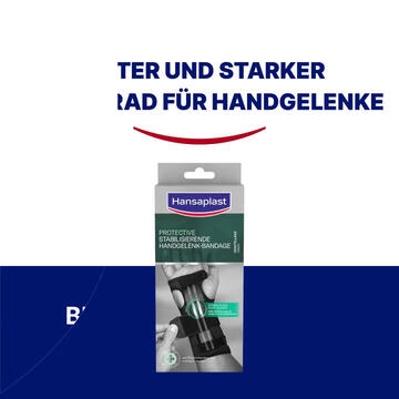 Hansaplast Protective Stabilisierende Handlenk-Bandage | Schutz und Entlastung | Aktive Erholung