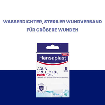Hansaplast AQUA PROTECT XL 6 x7 cm