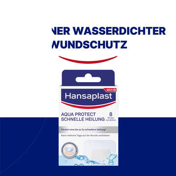 Hansaplast Aqua Protect Schnelle Heilung, 8 Strips