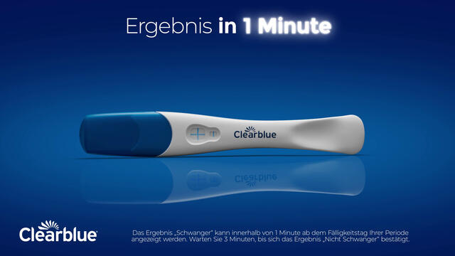 Clearblue Schwangerschaftstest schnelle Erkennung - 3er