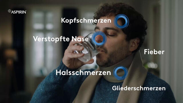 ASPIRIN® Complex Granulat – Effektive Wirkung bei Erkältung mit Schnupfen