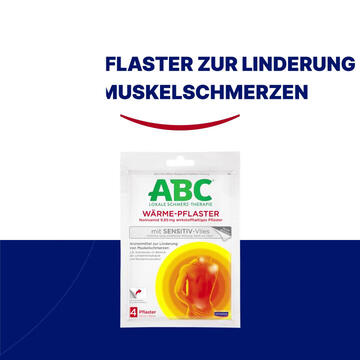 Hansaplast ABC® Wärme-Pflaster mit Sensitiv-Vlies 14 x 10 cm, 2 Pads