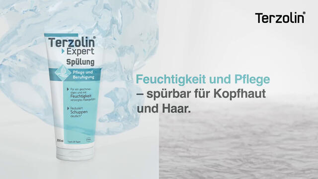 Terzolin® Expert Spülung Pflegender Schutz für Haar & Kopfhaut. Zur täglichen Anwendung bei Schuppen und Irritationen. Intensiv-Pflege zur Beruhigung einer strapazierten Hautbarriere, 200 ml, Kosmetikum