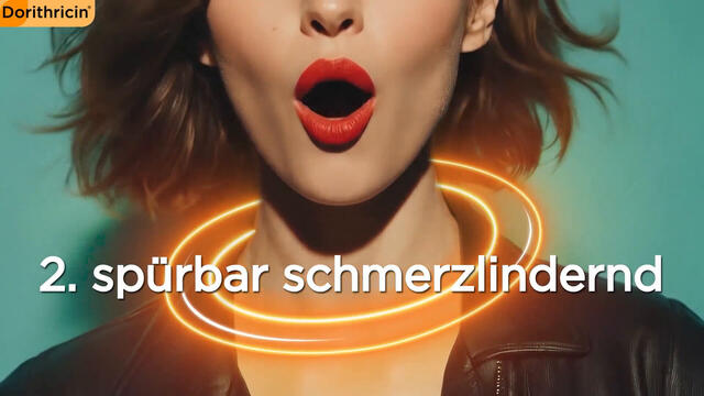 Dorithricin® Classic Lutschtabletten bei Halsschmerzen