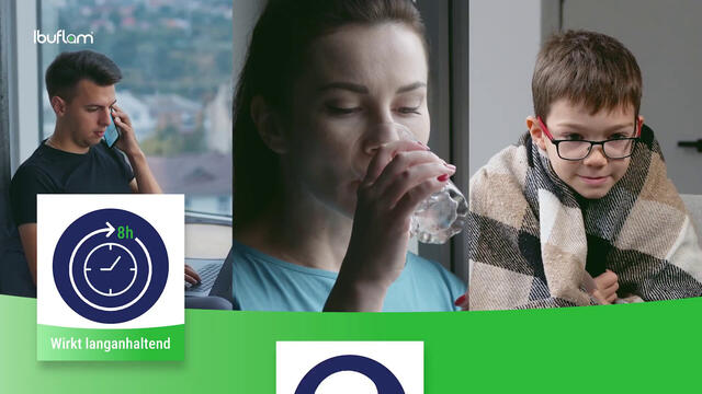 Ibuflam akut 400 mg Ibuprofen Schmerztabletten | Bei Schmerzen und Fieber | Langanhaltende und schnelle Schmerzlinderung