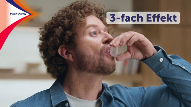 Mucosolvan Hustensaft Portionsbeutel 3x 15Stk.| 30 mg Ambroxol | Praktischer für unterwegs