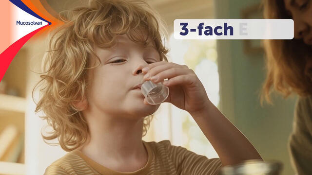 Mucosolvan Kindersaft 100ml | löst Schleim, erleichtert Abhusten und lindert Hustenreiz