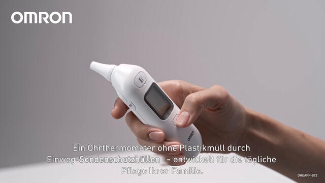 OMRON Gentle Temp 533 – Fortschrittliches Infrarot‑Ohr‑Fieberthermometer