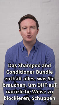 SONS Shampoo & Spülung Duo, mit Sägepalme, Anti-Schuppen & Parabenfrei, 400ml