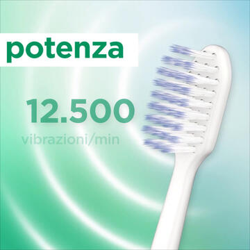 GUM SONIC DAILY Spazzolino elettrico a batteria - Bianco