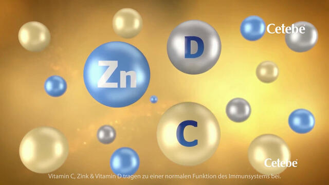Cetebe® ABWEHR plus mit Vitamin C, Vitamin D3 und Zink