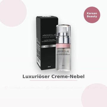 Aroceo Lab Creme Nebel – Korean Skincare, 8-fach Hyaluron Komplex für intensive Feuchtigkeit & strahlende Haut + Anti Aging Peptide