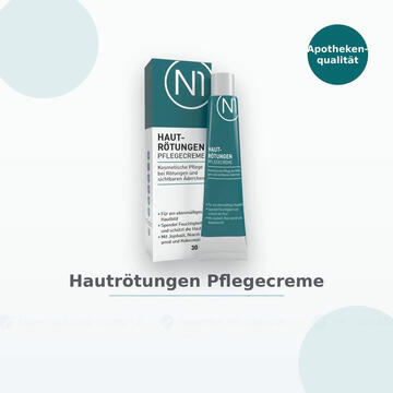 Beruhigende Gesichtspflege bei Hautrötungen – reduziert Rötungen und kleine Äderchen, beruhigend bei Symptomen der Rosacea & Couperose