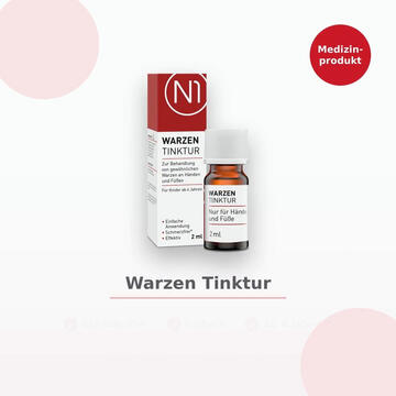 N1 Warzen Tinktur – Warzenentferner zur Behandlung von Warzen an Händen & Füßen - Jetzt 10% mit dem Code pharmedix10 sparen*