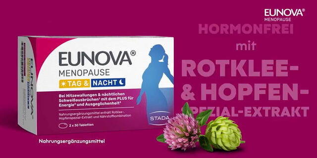 EUNOVA® MENOPAUSE TAG&NACHT Tabletten