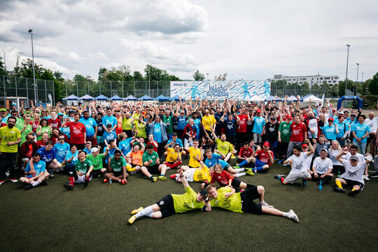 Inklusiver Fußballtag der Allianz