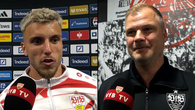 Die Interviews nach dem Spiel bei Eintracht Frankfurt