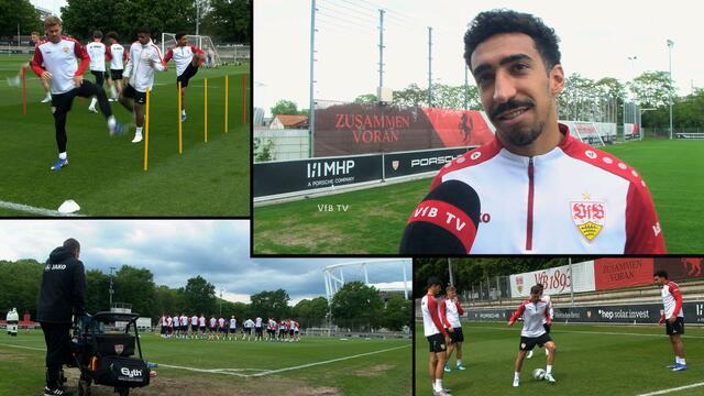 Mit Tiago Tomas am Mikrofon starten wir rein in die DFB-Pokalfinal-Trainingswoche!