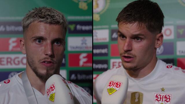 Die VfB-Interviews zum 83. DFB-Pokalfinale