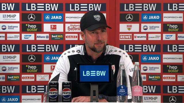 Die VfB-PK zum Spiel bei Eintracht Frankfurt