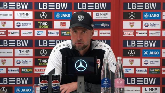 Die PK vor dem Heimspiel gegen Bayer Leverkusen