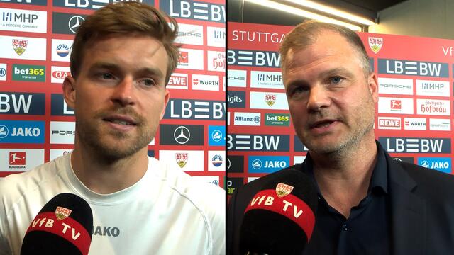 Die Interviews zum Heimspiel gegen Bayer Leverkusen