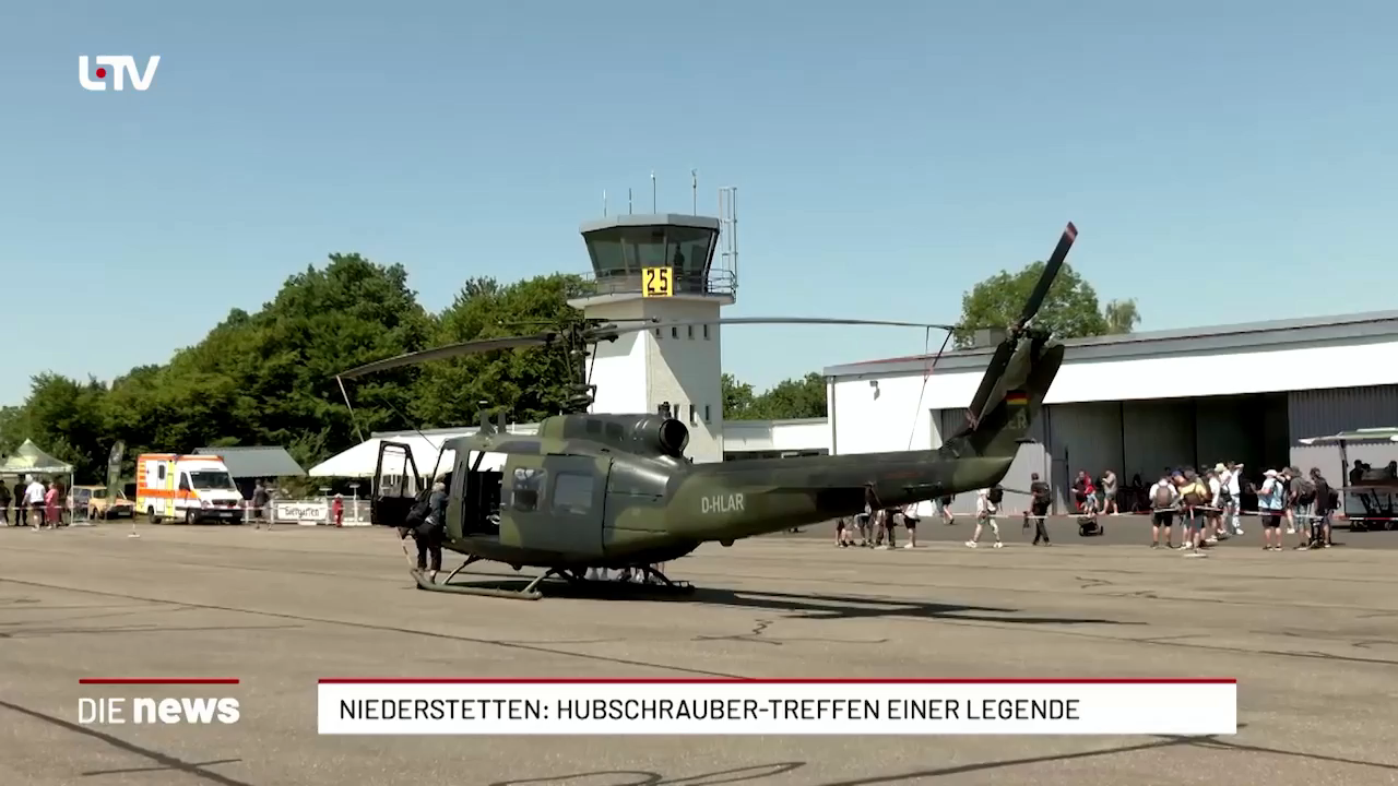 Militärhubschrauber locken Fans nach Niederstetten