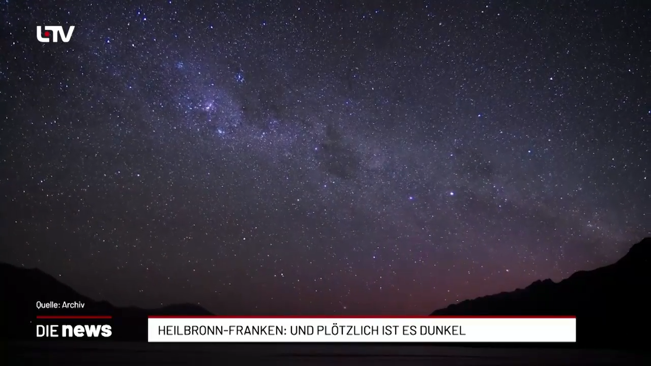 Heilbronn-Franken: Partielle Sonnenfinsternis am Augusthimmel