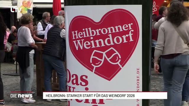 Heilbronn: Weindorf zählt bereits mehr als 100.000 Gäste