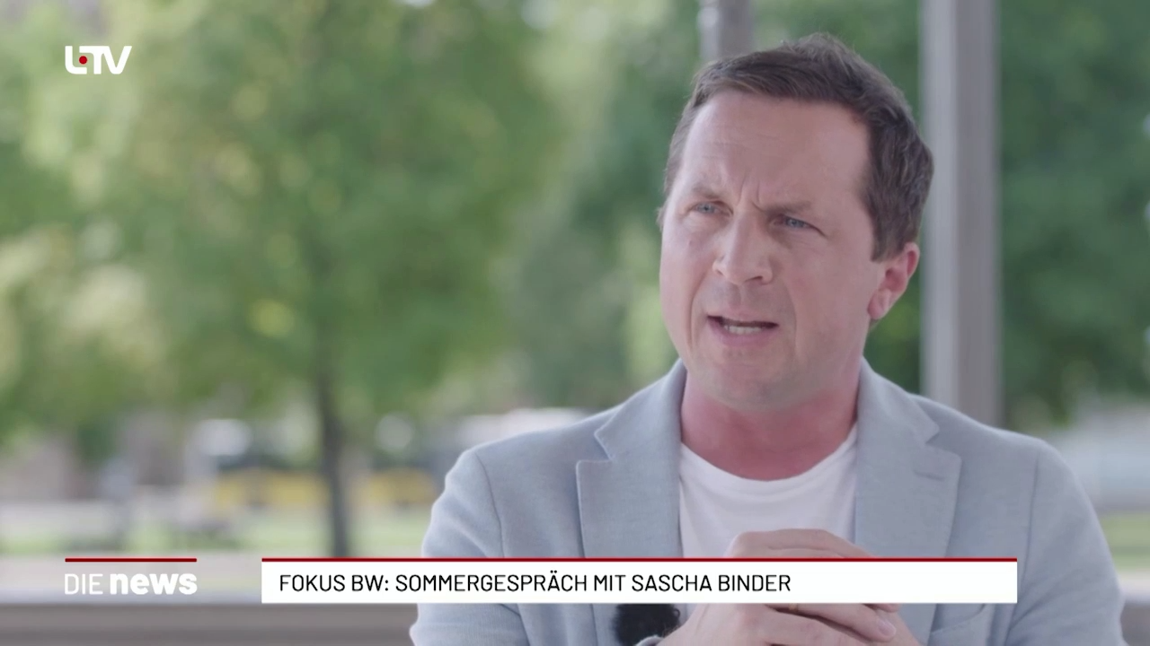 Fokus BW: Sascha Binder im Sommergespräch