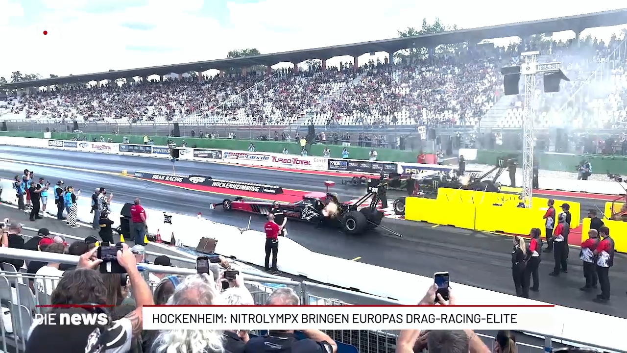 Hockenheim: NitrOlympX bringen Drag-Racing-Elite