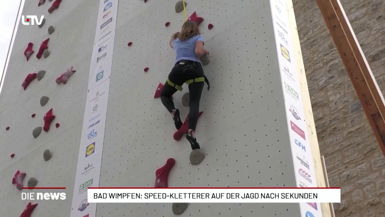Bad Wimpfen: Speed Climbing BW Open starten
