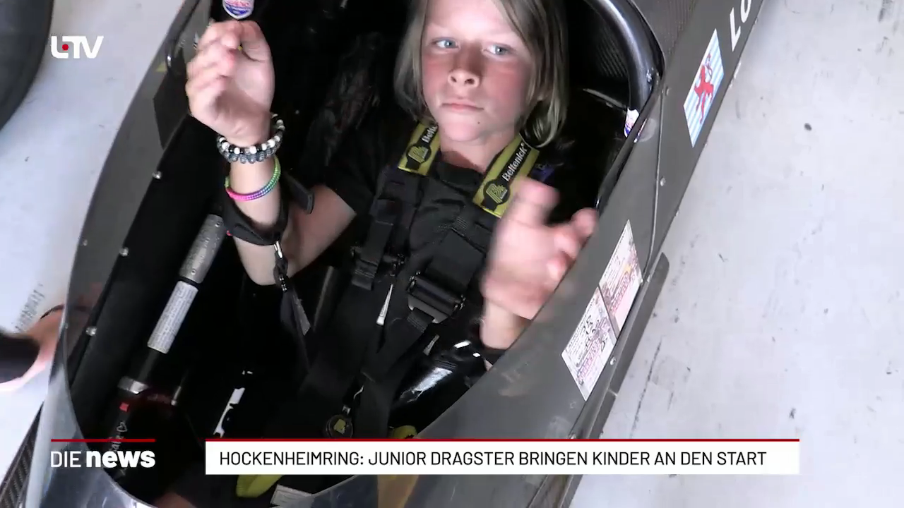 Hockenheimring: Junior Dragster bringen Kinder ins Cockpit
