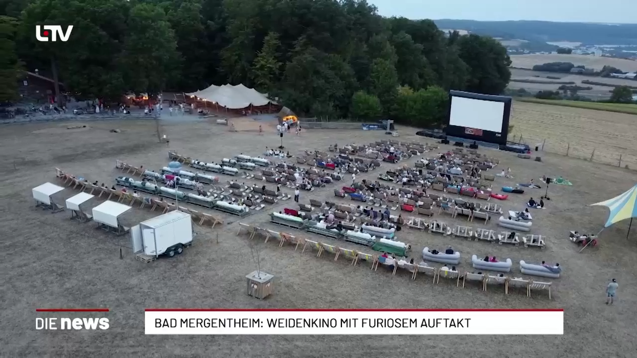 Bad Mergentheim: Weidenkino startet erfolgreich