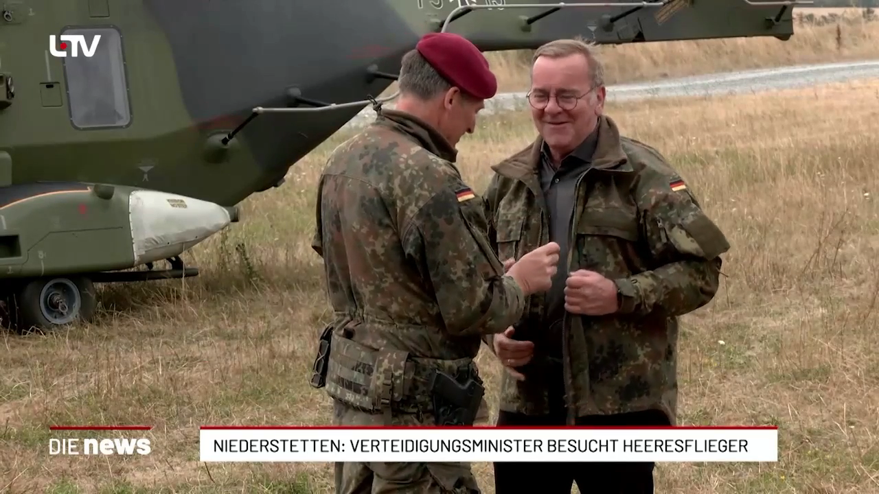 Niederstetten: Pistorius kündigt Millioneninvestitionen an