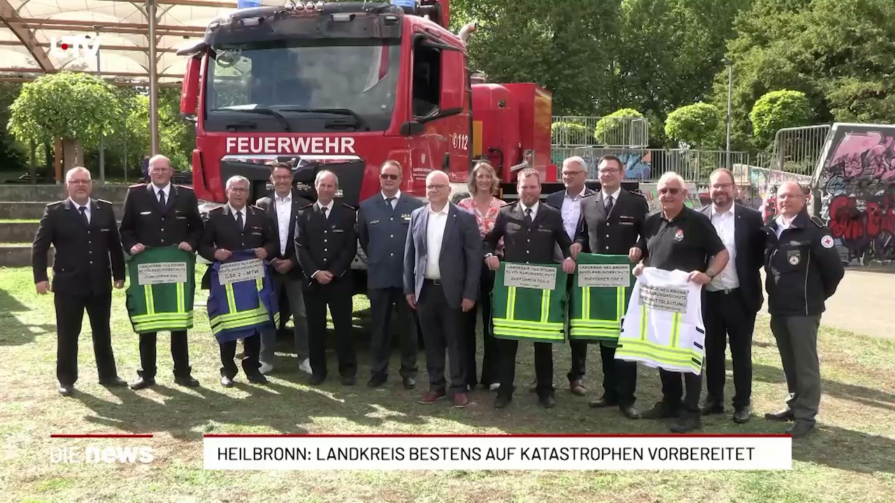Landkreis Heilbronn: Neue Einheiten für Katastrophenfälle